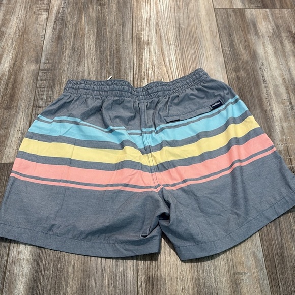 Chubbies The Retro Sets 5.5” Classic Swim Trunks Striped Stretch Small - Picture 6 of 14